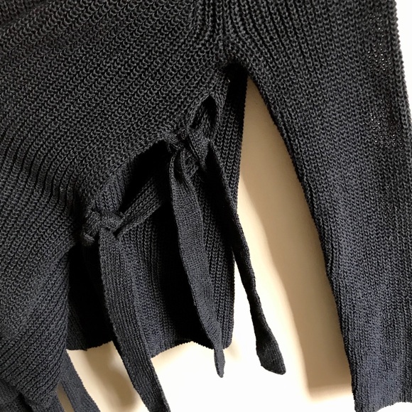 NWT Loft Tie Sweater - Picture 3 of 9